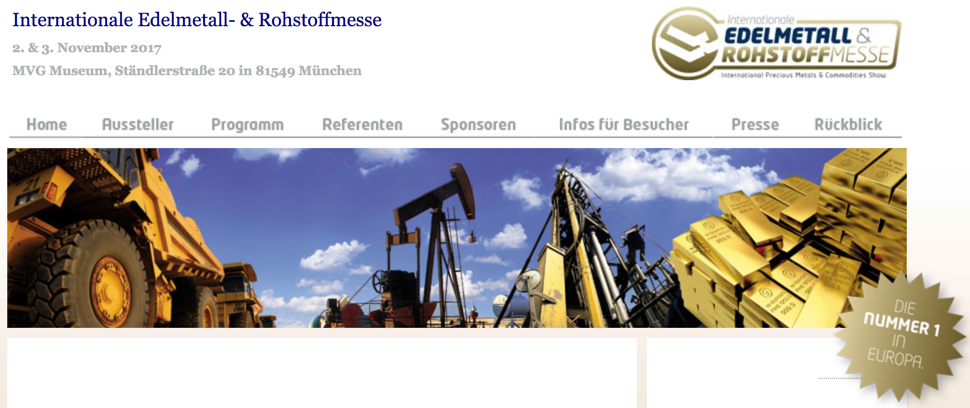 Finanzmärkte starten mit Messe im Oktober Finanzmärkte starten mit Messe im Oktober