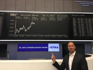 XETRA-Handelssystem Besuch