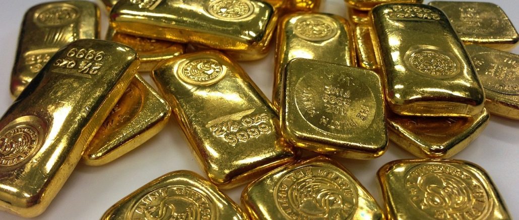 Goldbarren Goldpreis steigt zuletzt