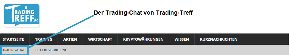 Bild der Navigation Trading-Chat von Trading-Treff in der Navigation